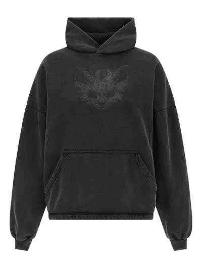 BALENCIAGA KITTYCAT FRONT-PRINT HOODIE