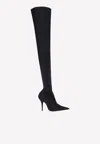 BALENCIAGA KNIFE 110 OVER-THE-KNEE BOOTS