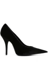 Balenciaga Knife 110mm Pointed Pumps In Black