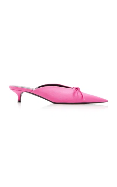 BALENCIAGA KNIFE BOW-DETAILED MULES