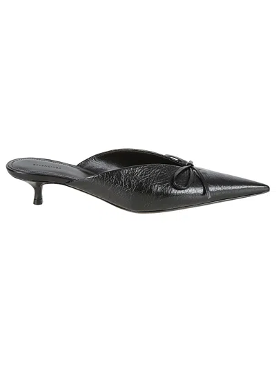 BALENCIAGA KNIFE BOW MULES