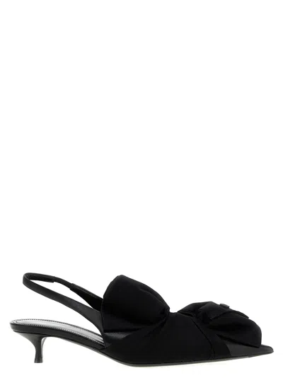 Balenciaga Knife Chemise Pumps Black In Multi