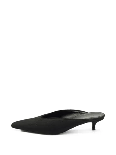 Pre-owned Balenciaga Knife Heeled Mules In Black