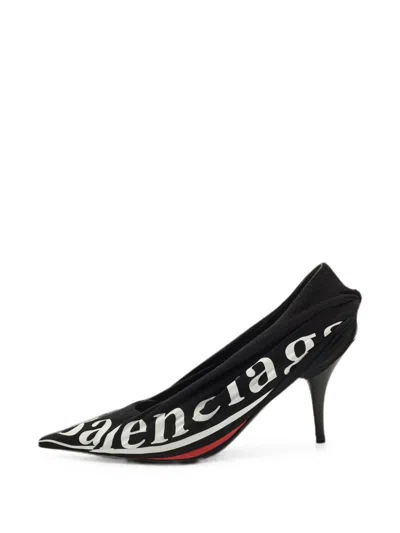 Pre-owned Balenciaga Knife Pointed Toe Pumps In Black