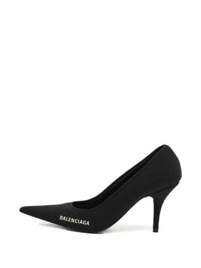 Pre-owned Balenciaga Knife Pumps In Black