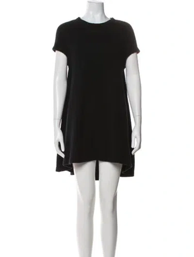 Pre-owned Balenciaga Knits Mini Dress In Black