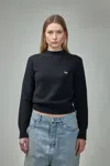 Balenciaga Crewneck Sweater In Black