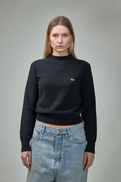 BALENCIAGA KNITTED CREWNECK SWEATER