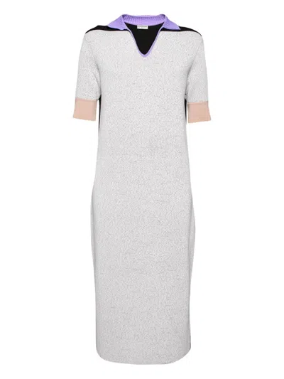 Pre-owned Balenciaga Knitted Midi Dress