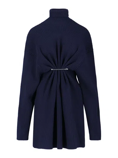 BALENCIAGA KNITTED MIDI DRESS