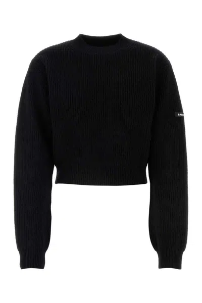 Balenciaga Knitwear In Black