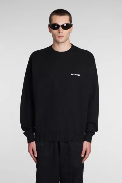 Balenciaga Knitwear In Black