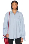 Balenciaga Knotted Cuff Blouse
