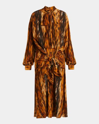 BALENCIAGA KNOTTED DRESS