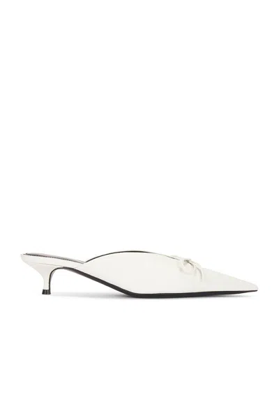 BALENCIAGA L40 KNIFE BOW MULE HEEL