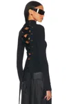 Balenciaga Lace Turtleneck