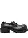 Balenciaga Hummer Derbie Shoes In Black