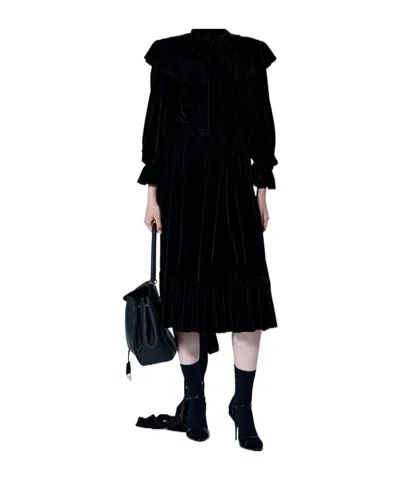 Balenciaga Lace-up Dress
