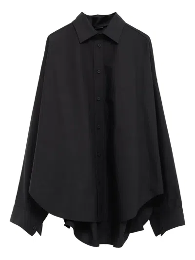BALENCIAGA LACE-UP SHIRT