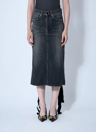 BALENCIAGA LACE-UP SKIRT