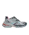 Balenciaga Runner 2 Mesh And Rubber Sneakers In Gray