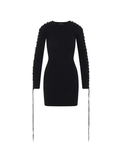 Balenciaga Alexander Mcqueen Petal Off White Sneakers In Black