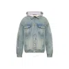 Balenciaga Ladies Blonde Ring Diy Metal Outline Hooded Jacket