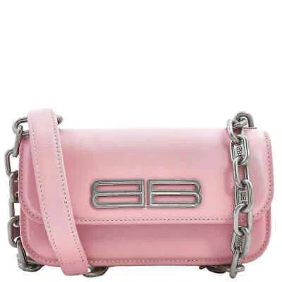 Pre-owned Balenciaga Ladies Candy Pink Xs Gossip Bag 679863 2101q 5906