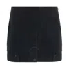 Balenciaga Skirt In Orange/black