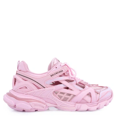 Pre-owned Balenciaga Ladies Pink Track.2 Open Sneakers