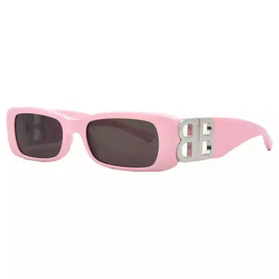 Pre-owned Balenciaga Ladies Sunglasses Bb0096s 012 51 Mm Da In Gray
