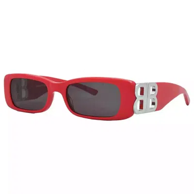 Pre-owned Balenciaga Ladies Sunglasses Bb0096s 015 51 Mm Da In Gray