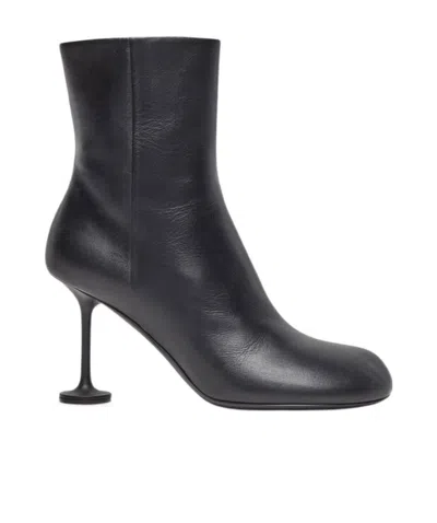 BALENCIAGA BALENCIAGA LADY ROUND TOE ANKLE BOOTS
