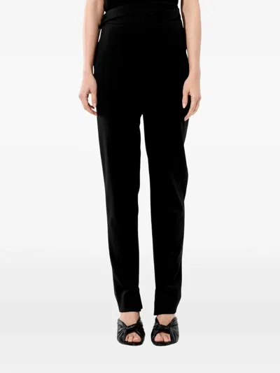 Balenciaga Lainage Trousers In Black