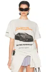 Balenciaga Lamborghini X Automobili Oversized Crew Neck T-shirt
