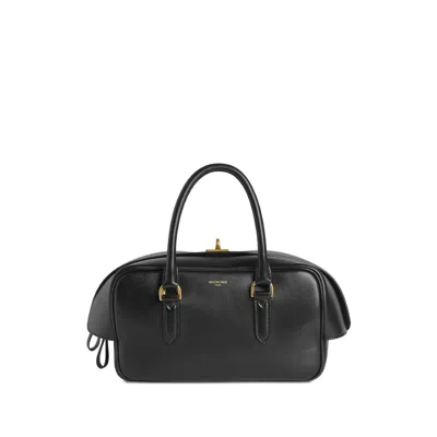 Balenciaga Lambskin Leather Tote Bag In Black