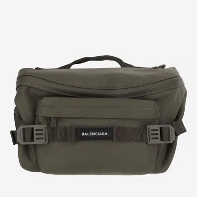 Balenciaga Large Army Fanny Pack In Green