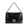 Balenciaga Large Bb Soft Shoulder Bag Women In Black