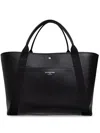 Balenciaga Top Handle Shopper Tote Bag In Black