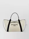 Balenciaga Blackwhite Biarritz S Shopping Bag