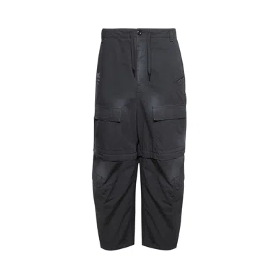 Pre-owned Balenciaga Large Cargo Pants 'elephant Grey'