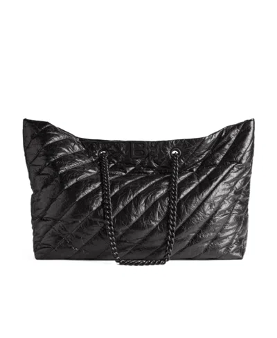 BALENCIAGA BALENCIAGA CRUSH LARGE QUILTED TOTE BAG