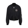 Balenciaga Bomber Jacket In Technical Fabric In Black
