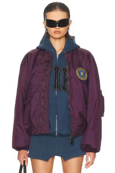 Balenciaga Large Fit Bomber Jacket
