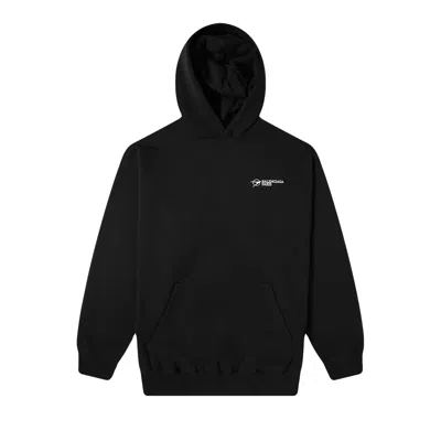 Pre-owned Balenciaga Large Fit Hoodie 'black'