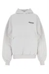 Balenciaga Chalk Cotton Sweatshirt In Off White