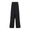 Balenciaga Tailored Wide-leg Pants In Black