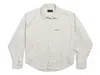 Balenciaga Large Fit Shirt In White
