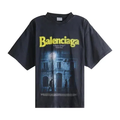 Pre-owned Balenciaga Large Fit T-shirt 'violet' | Purple | Women's Size M
