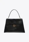 Balenciaga Large Hourglass Soft Leather Tote Bag
